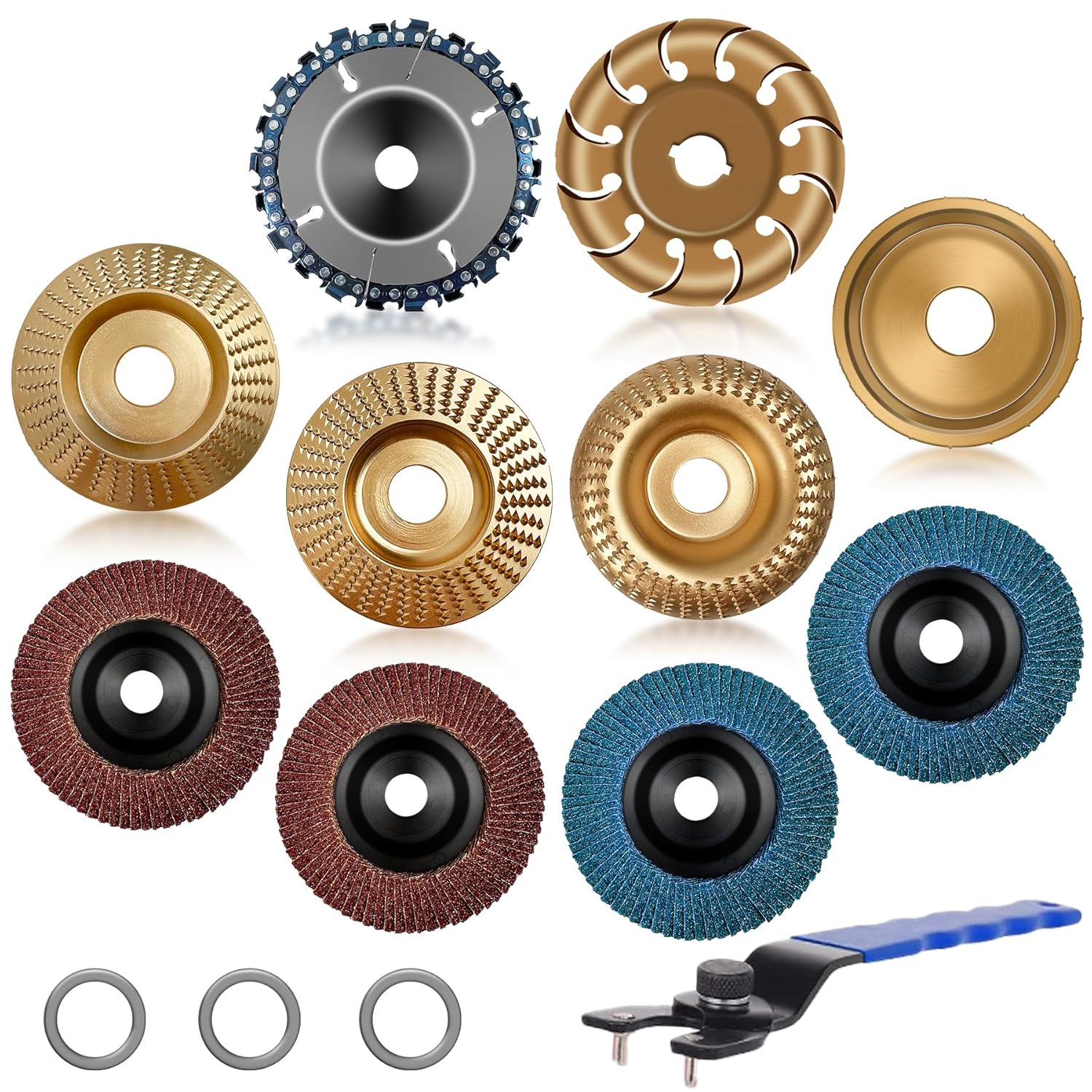 You are currently viewing Stump Grinder with the Konvixon 11PCS Wood Carving Disc Set